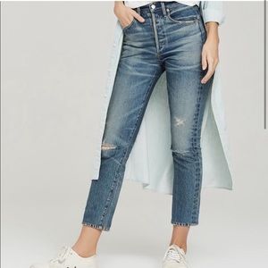 Citizens of Humanity Dree Crop High Rise Slim Straight Size 25 straight leg